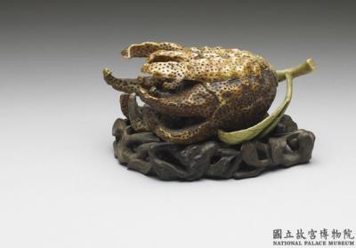 图片[2]-Ivory box in the shape of a Buddha’s hand citron, 18th century.-China Archive